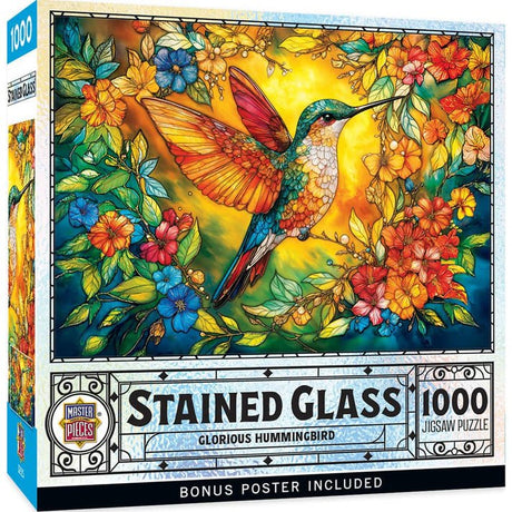 Glorius Hummingbird 1000 Piece Jigsaw Puzzle | Masterpieces - Jigsaw Puzzles - The Puzzle Center