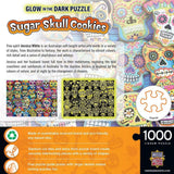 Glow in the Dark - Sugar Skull Cookies 1000 Piece Jigsaw Puzzle | Masterpieces Puzzles - Jigsaw Puzzles - The Puzzle Center