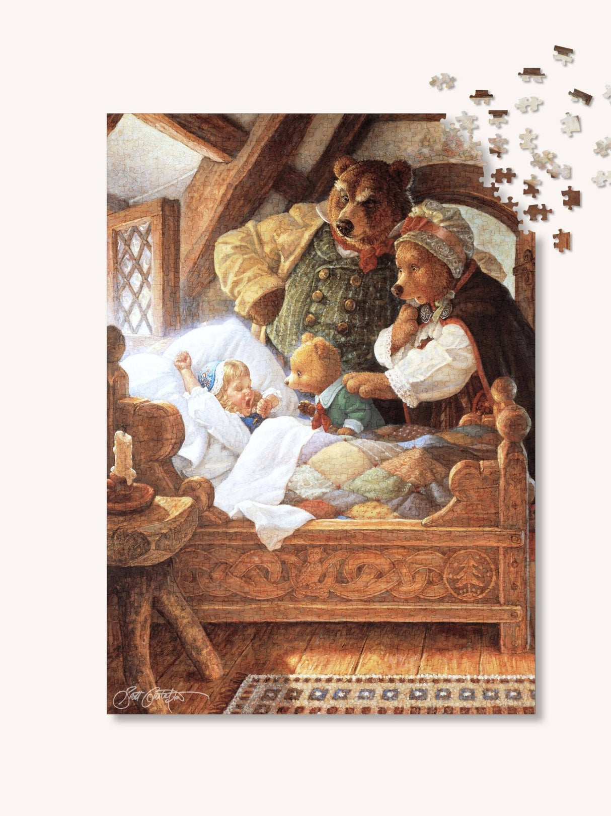 Goldilocks and The Three Bears 1000 Piece Jigsaw Puzzle | The Puzzle Theory - Jigsaw Puzzles - The Puzzle Center