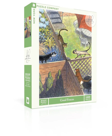 Good Fences 1000 Piece Jigsaw Puzzle | New York Puzzle Company - Jigsaw Puzzles - The Puzzle Center