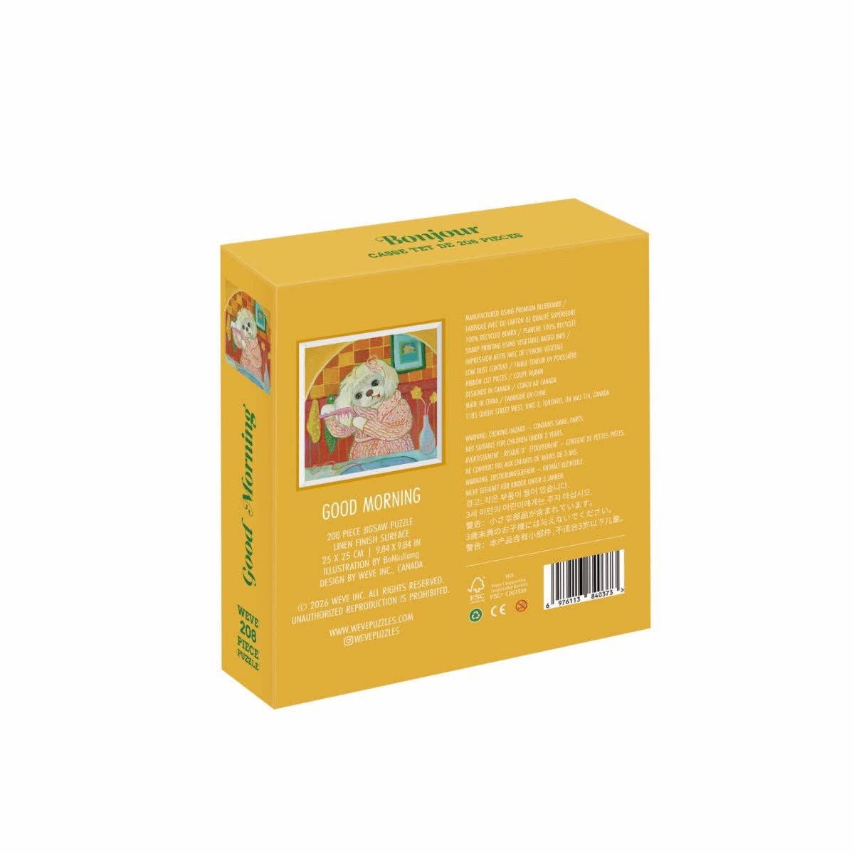 Good Morning 208 Piece Jigsaw Puzzle | WEVE - Jigsaw Puzzles - The Puzzle Center