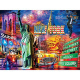 Greetings From New York City 500 Piece Jigsaw Puzzle | Masterpieces - Jigsaw Puzzles - The Puzzle Center