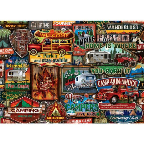 Greetings From The Lake 500 Piece Jigsaw Puzzle | Masterpieces - Jigsaw Puzzles - The Puzzle Center