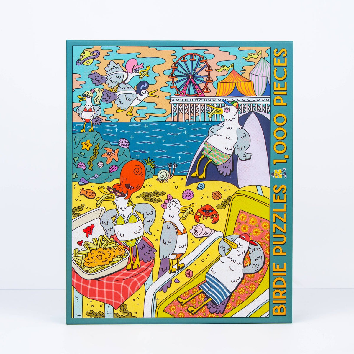 Gull Trouble 1000 Piece Jigsaw Puzzle | Birdie Puzzles - Jigsaw Puzzles - The Puzzle Center