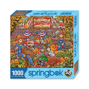 Happy Fall Y'all 1000 Piece Jigsaw Puzzle | Springbok Puzzles - Springbok Puzzles - Jigsaw Puzzles - The Puzzle Center