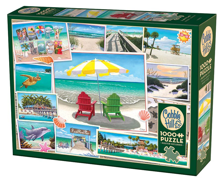 Happy Place 1000 Piece Jigsaw Puzzle | Cobble Hill - Jigsaw Puzzles - The Puzzle Center