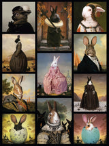 Hares to the Throne 1000 Piece Jigsaw Puzzle | New York Puzzle Company - Jigsaw Puzzles - The Puzzle Center