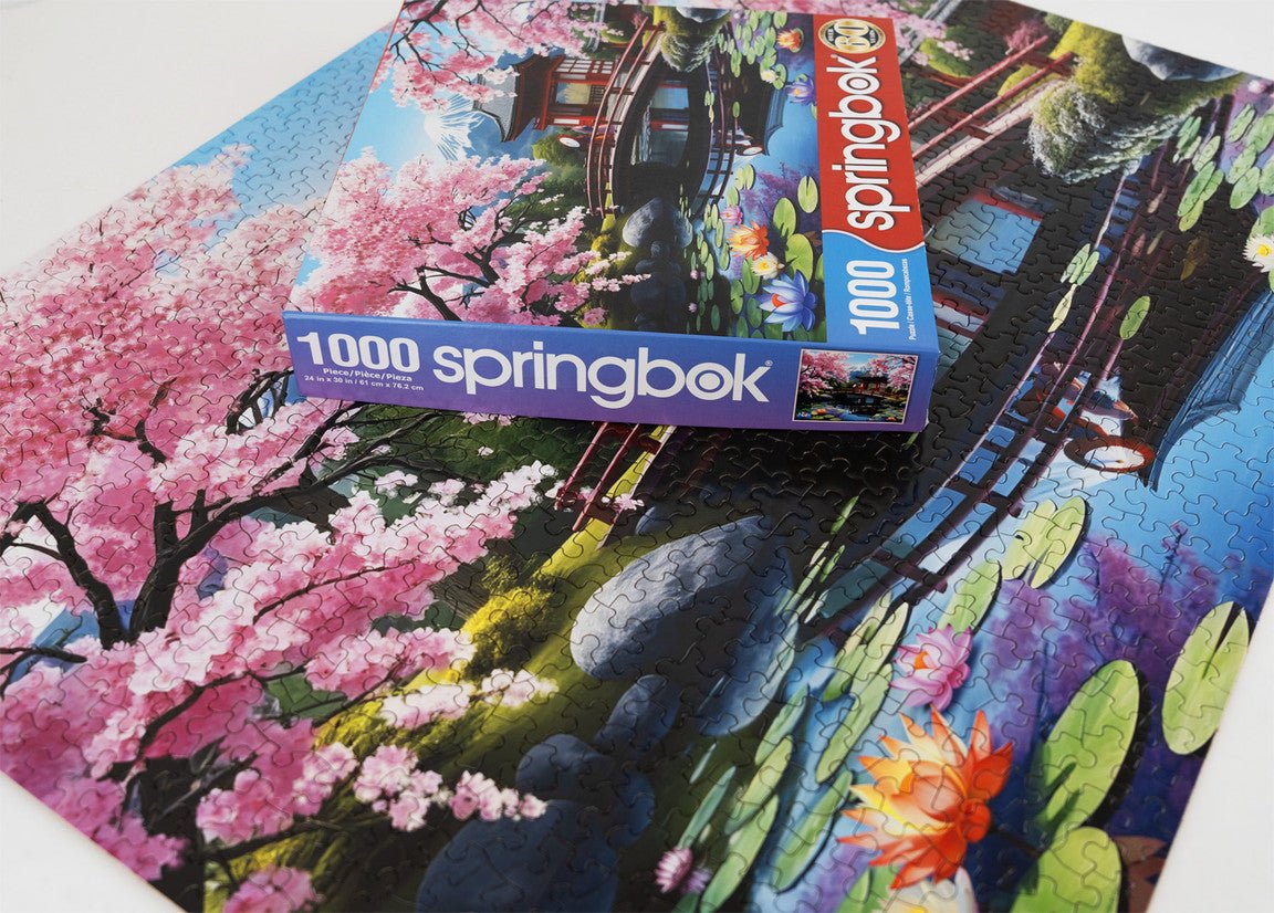 Haru in Japan 1000 Piece Jigsaw Puzzle | Springbok Puzzles - Springbok Puzzles - Jigsaw Puzzles - The Puzzle Center