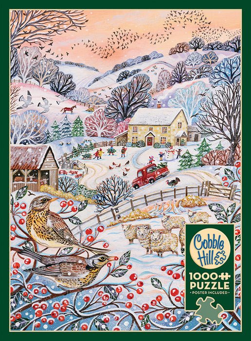 Hilltop Farm 1000 Piece Jigsaw Puzzle | Cobble Hill - Jigsaw Puzzles - The Puzzle Center