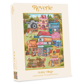 Hobby Village 1000 Piece Jigsaw Puzzle | Reverie Puzzles - Jigsaw Puzzles - The Puzzle Center