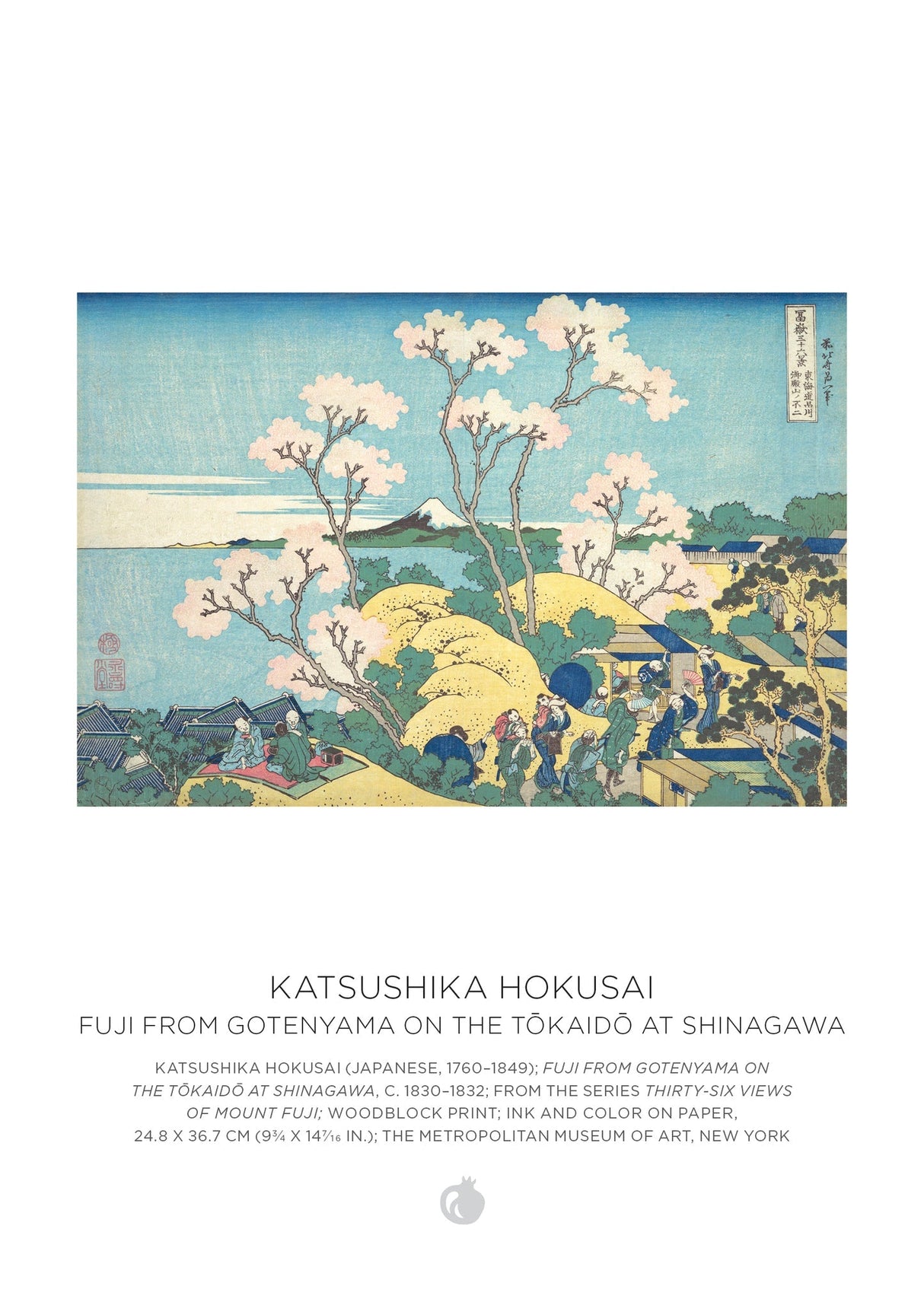 Hokusai 120 Piece Double Sided Jigsaw Puzzle Set | Pomegranate - Mini Jigsaw Puzzles - The Puzzle Center