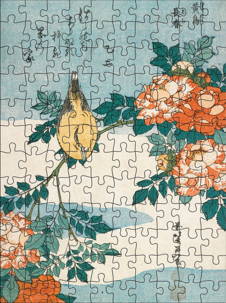 Hokusai 120 Piece Double Sided Jigsaw Puzzle Set | Pomegranate - Mini Jigsaw Puzzles - The Puzzle Center