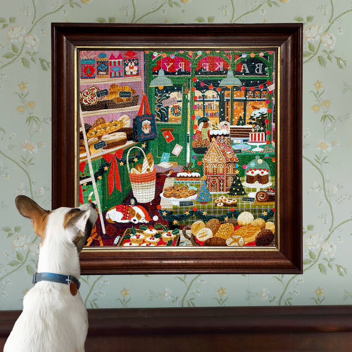Holiday Bakery 1000 Piece Jigsaw Puzzle | eeBoo - Jigsaw Puzzles - The Puzzle Center