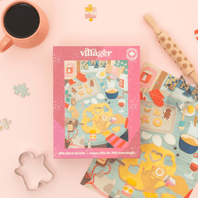 Holiday Baking 500 Piece Jigsaw Puzzle | Villager - Jigsaw Puzzles - The Puzzle Center