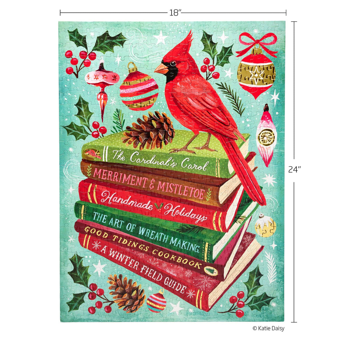 Holiday Bookclub 500 Piece Jigsaw Puzzle | WerkShoppe - Jigsaw Puzzle - The Puzzle Center