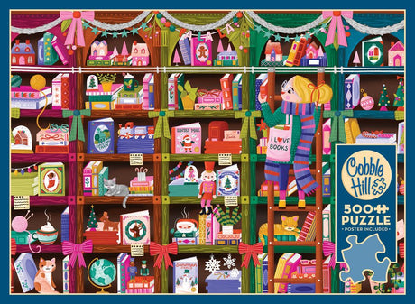 Holiday Browsing 500 Piece Jigsaw Puzzle | Cobble Hill - Jigsaw Puzzles - The Puzzle Center