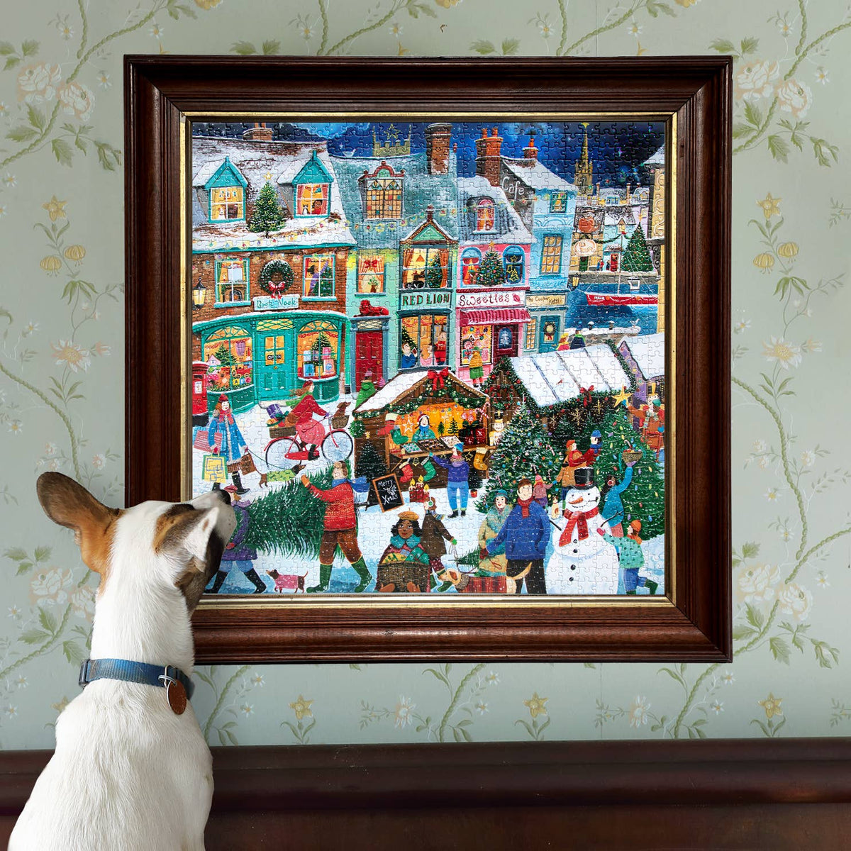 Holiday Market by the Sea 1000 Piece Jigsaw Puzzle | eeBoo - Jigsaw Puzzles - The Puzzle Center