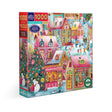 Holiday Village 1000 Piece Jigsaw Puzzle | eeBoo - Jigsaw Puzzles - The Puzzle Center