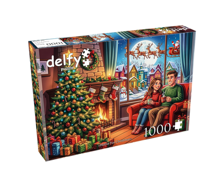 Home For Christmas 1000 Piece Jigsaw Puzzle | Delfy - Jigsaw Puzzles - The Puzzle Center