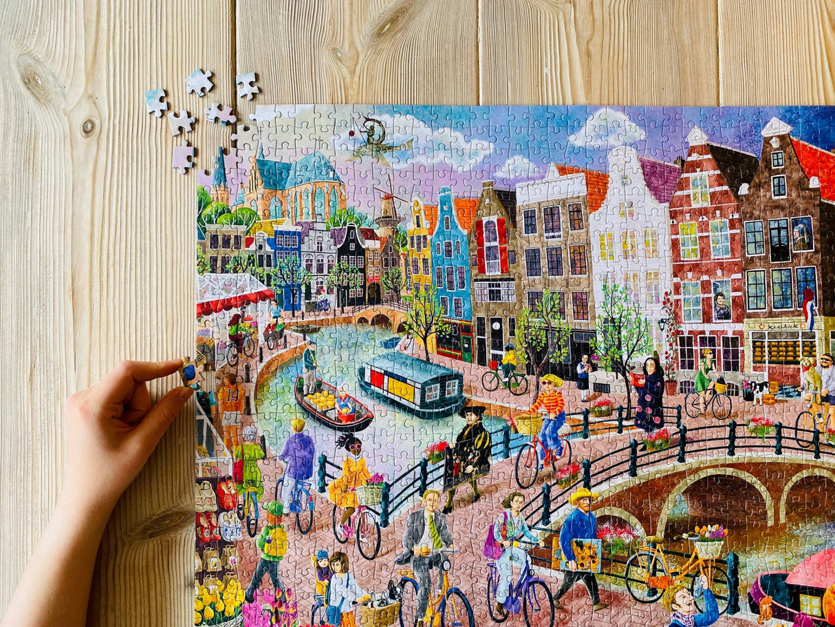 Home of Canals 1000 Piece Jigsaw Puzzle | Penny Puzzle - Jigsaw Puzzles - The Puzzle Center