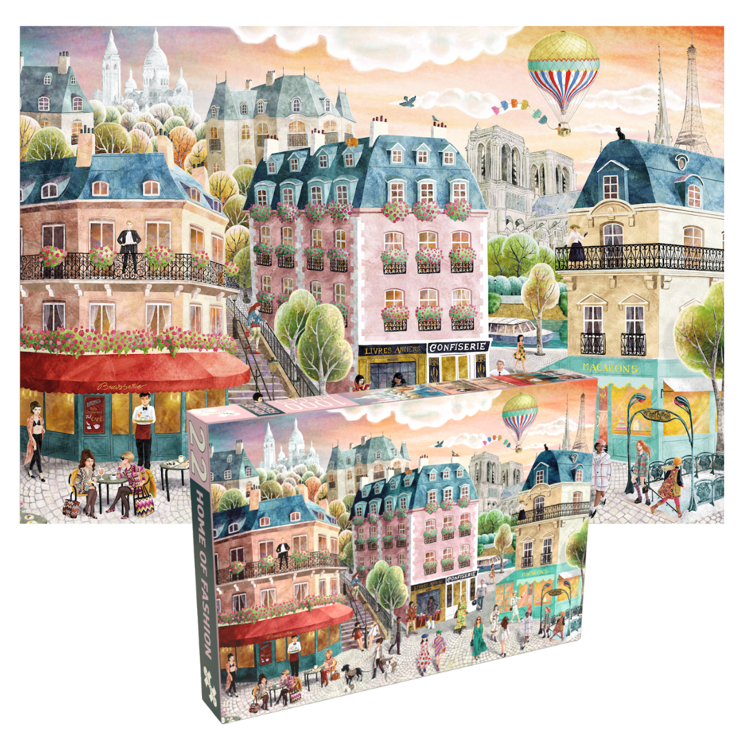 Home of Fashion 1000 Piece Jigsaw Puzzle | Penny Puzzle - Jigsaw Puzzles - The Puzzle Center