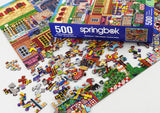 Hometown 500 Piece Jigsaw Puzzle by Springbok Puzzles - Springbok Puzzles - Jigsaw Puzzles - The Puzzle Center