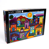 Houses In The Valley 1000 Piece Jigsaw Puzzle | JaCaRou Puzzles - JaCaRou Puzzles Inc. - Jigsaw Puzzles - The Puzzle Center