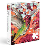 Hummingbird's Flight 500 Piece Puzzle | Allport Editions - Jigsaw Puzzles - The Puzzle Center
