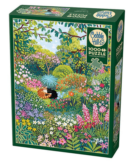 In the Garden 1000 Piece Jigsaw Puzzle | Cobble Hill - Jigsaw Puzzles - The Puzzle Center