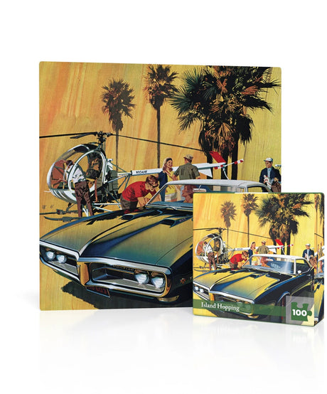 Island Hopping 100 Piece Mini Jigsaw Puzzle | New York Puzzle Company - Mini Jigsaw Puzzles - The Puzzle Center