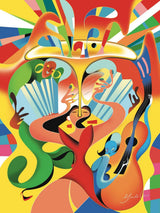 Jam Session 1000 Piece Jigsaw Puzzle by Puzzles of Color | Yadi Liu - Puzzles of Color - Jigsaw Puzzles - The Puzzle Center