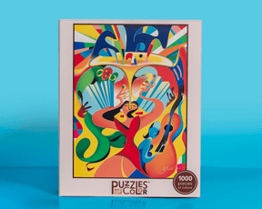 Jam Session 1000 Piece Jigsaw Puzzle by Puzzles of Color | Yadi Liu - Puzzles of Color - Jigsaw Puzzles - The Puzzle Center