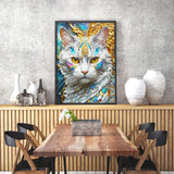 Jeweled Cat 1000 Piece Jigsaw Puzzle | Enjoy Puzzles - Jigsaw Puzzles - The Puzzle Center