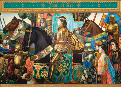 Joan of Ar 1000 Piece Jigsaw Puzzle | Art & Fable - Jigsaw Puzzle - The Puzzle Center