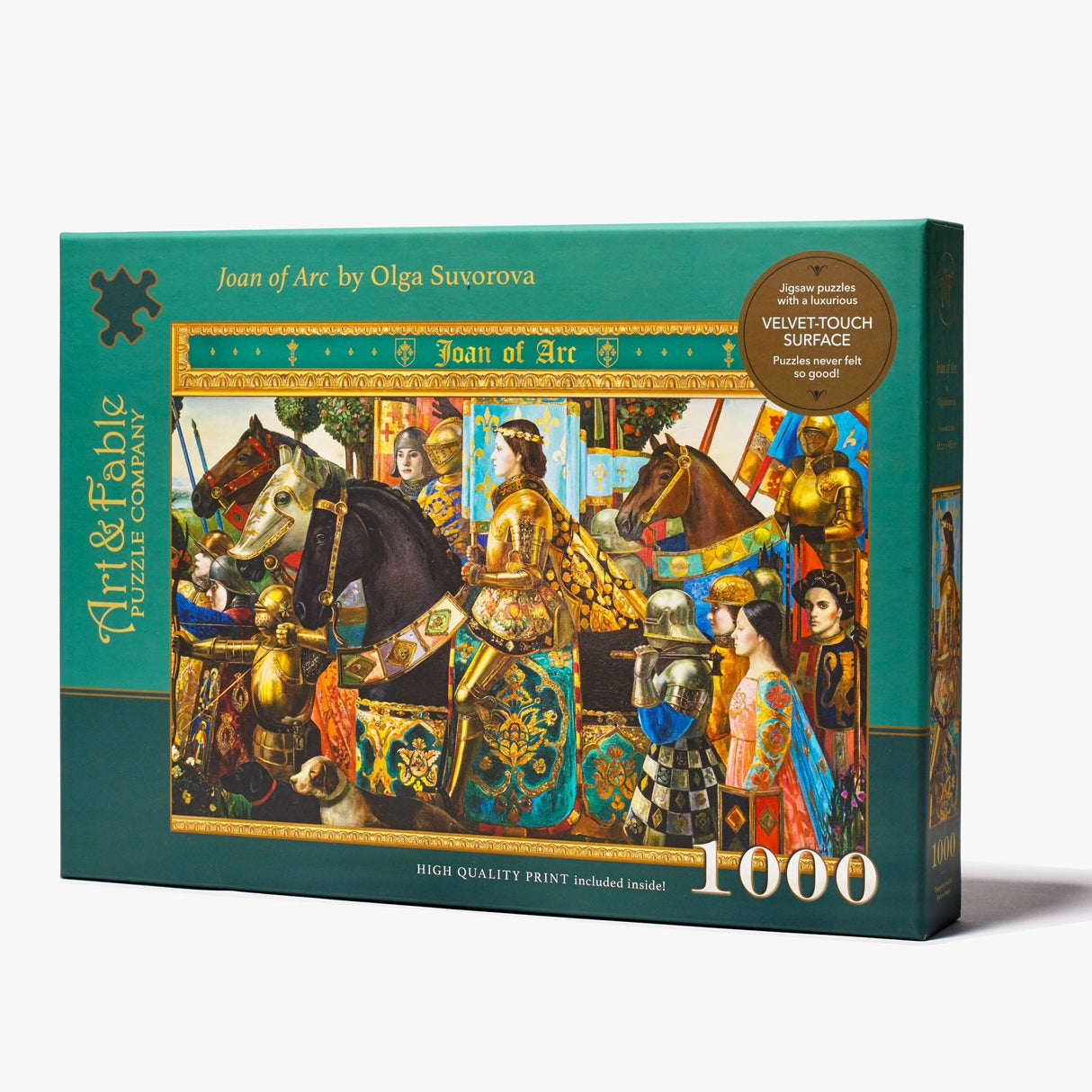 Joan of Ar 1000 Piece Jigsaw Puzzle | Art & Fable - Jigsaw Puzzle - The Puzzle Center