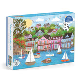 Joy Laforme Harbor by the Sea 1000 Piece Jigsaw Puzzle | Galison - Jigsaw Puzzles - The Puzzle Center