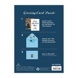 Joy Laforme Winter Lights 60 Piece Greeting Card Puzzle | Galison - Greeting Card Puzzle - The Puzzle Center
