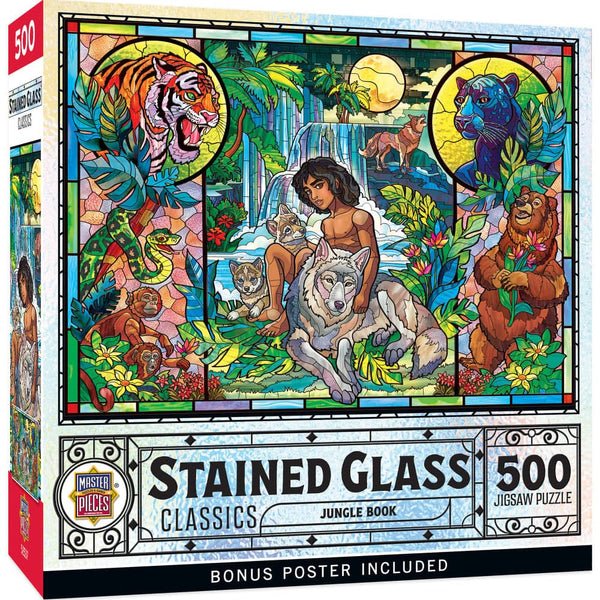Jungle Book 500 Piece Jigsaw Puzzle | Masterpieces - Jigsaw Puzzles - The Puzzle Center