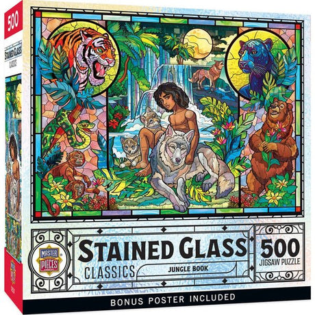 Jungle Book 500 Piece Jigsaw Puzzle | Masterpieces - Jigsaw Puzzles - The Puzzle Center