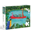 Jungle Canoe Cruise 500 Piece Puzzle | Allport Editions - Jigsaw Puzzles - The Puzzle Center