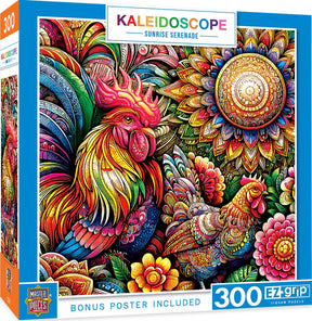 Kaleidoscope Sunrise Serenade 300 Piece EZ Grip Jigsaw Puzzle | Masterpieces - Jigsaw Puzzles - The Puzzle Center