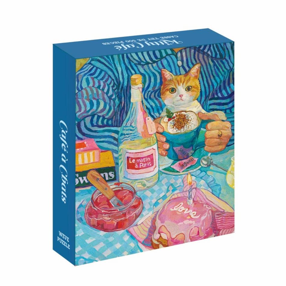 Kitty Café 500 Piece Puzzle | WEVE Puzzle - Jigsaw Puzzles - The Puzzle Center
