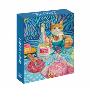 Kitty Café 500 Piece Puzzle | WEVE Puzzle - Jigsaw Puzzles - The Puzzle Center