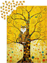 Klimt: Cat in the Tree of Life 1000 Piece Jigsaw Puzzle | Enjoy Puzzles - Jigsaw Puzzles - The Puzzle Center