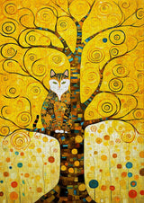 Klimt: Cat in the Tree of Life 1000 Piece Jigsaw Puzzle | Enjoy Puzzles - Jigsaw Puzzles - The Puzzle Center