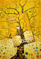 Klimt: Cat in the Tree of Life 1000 Piece Jigsaw Puzzle | Enjoy Puzzles - Jigsaw Puzzles - The Puzzle Center