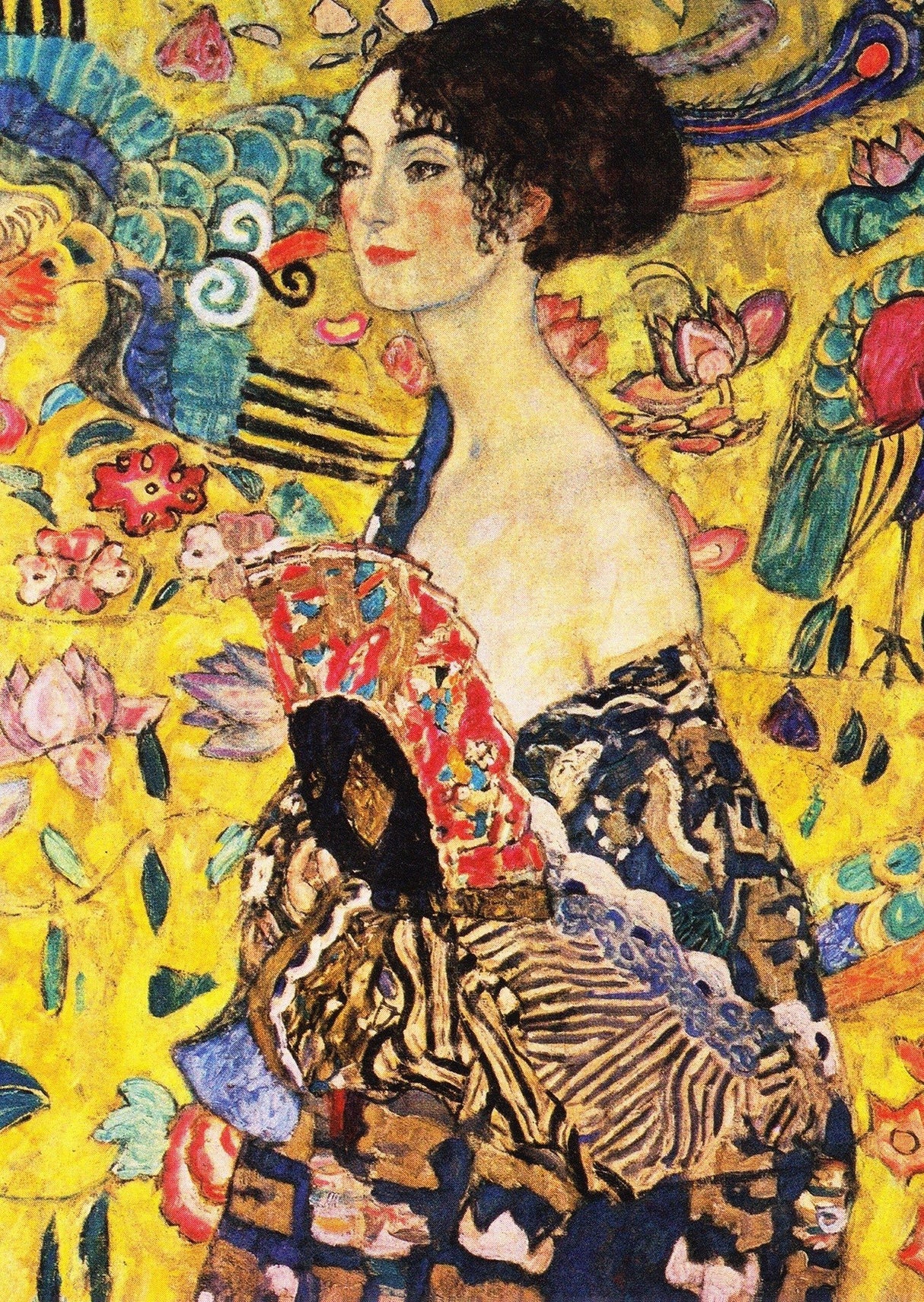 Lady with a Fan 1000 Piece Jigsaw Puzzle | Enjoy Puzzles - Jigsaw Puzzles - The Puzzle Center