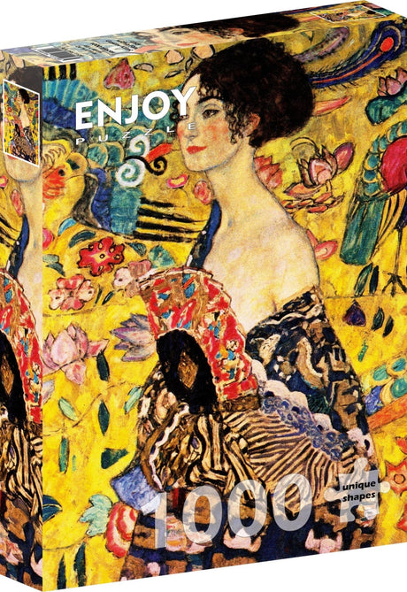 Lady with a Fan 1000 Piece Jigsaw Puzzle | Enjoy Puzzles - Jigsaw Puzzles - The Puzzle Center