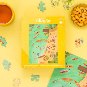Lake Day 250 Piece Jigsaw Puzzle | Villager Puzzles - Jigsaw Puzzles - The Puzzle Center