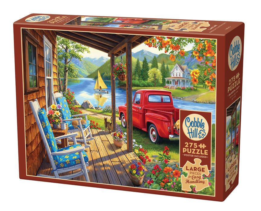 Lake Life 275 Piece Easy Handling Jigsaw Puzzle | Cobble Hill - Jigsaw Puzzles - The Puzzle Center